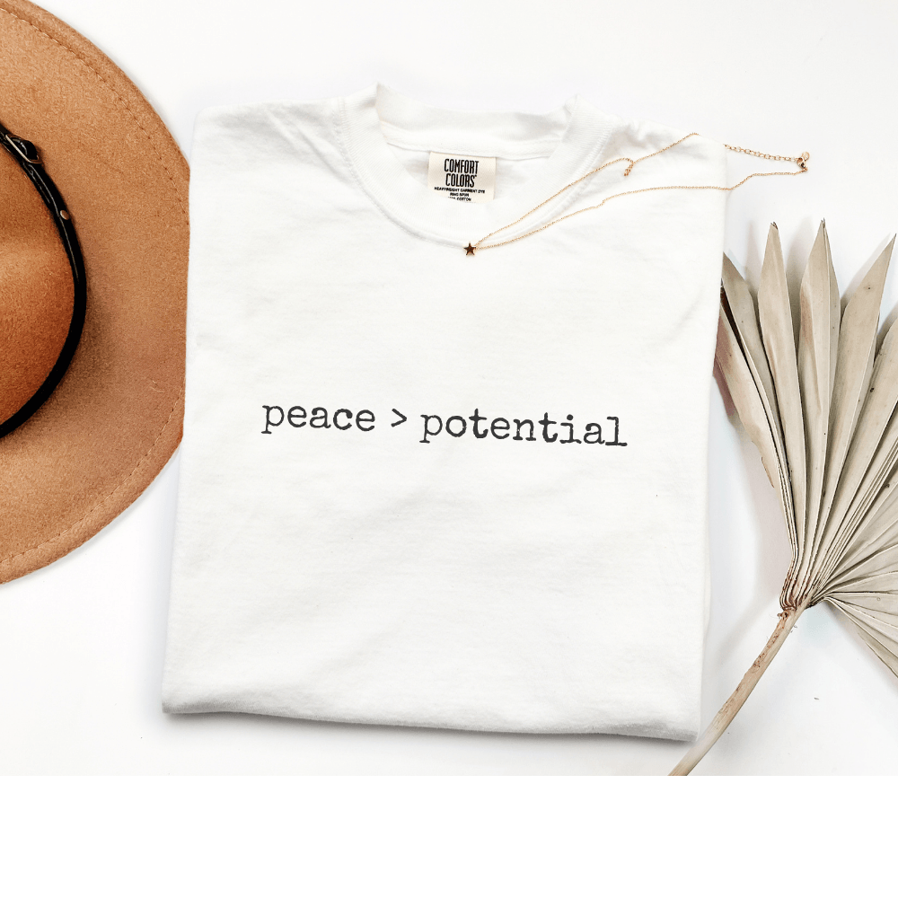 peace > potential