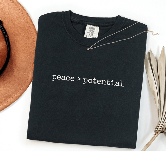 peace > potential