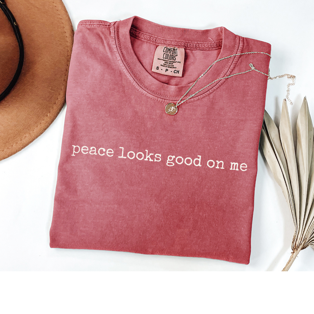 peace looks good on me