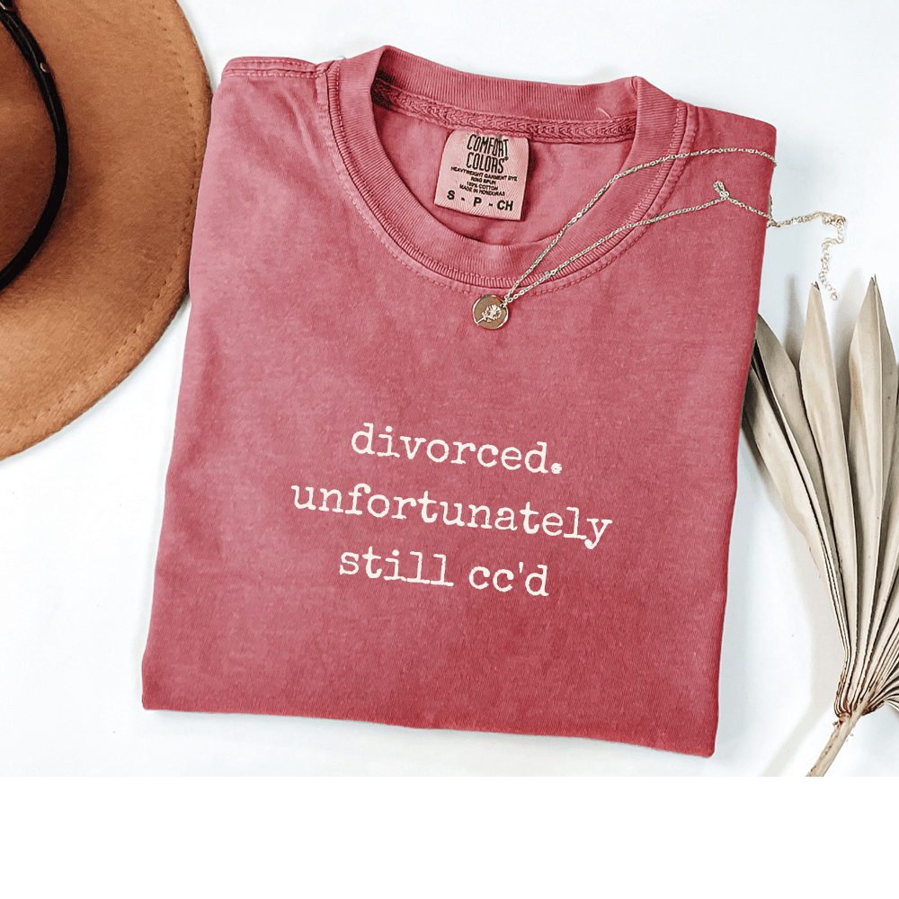 divorced. unfortunately still cc'd