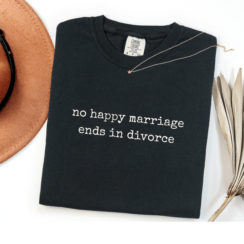 no happy marriage ends in divorce