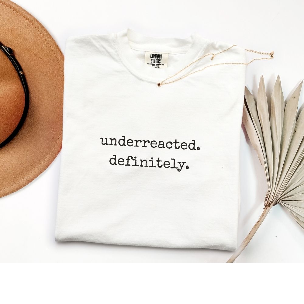 underreacted. definitely.