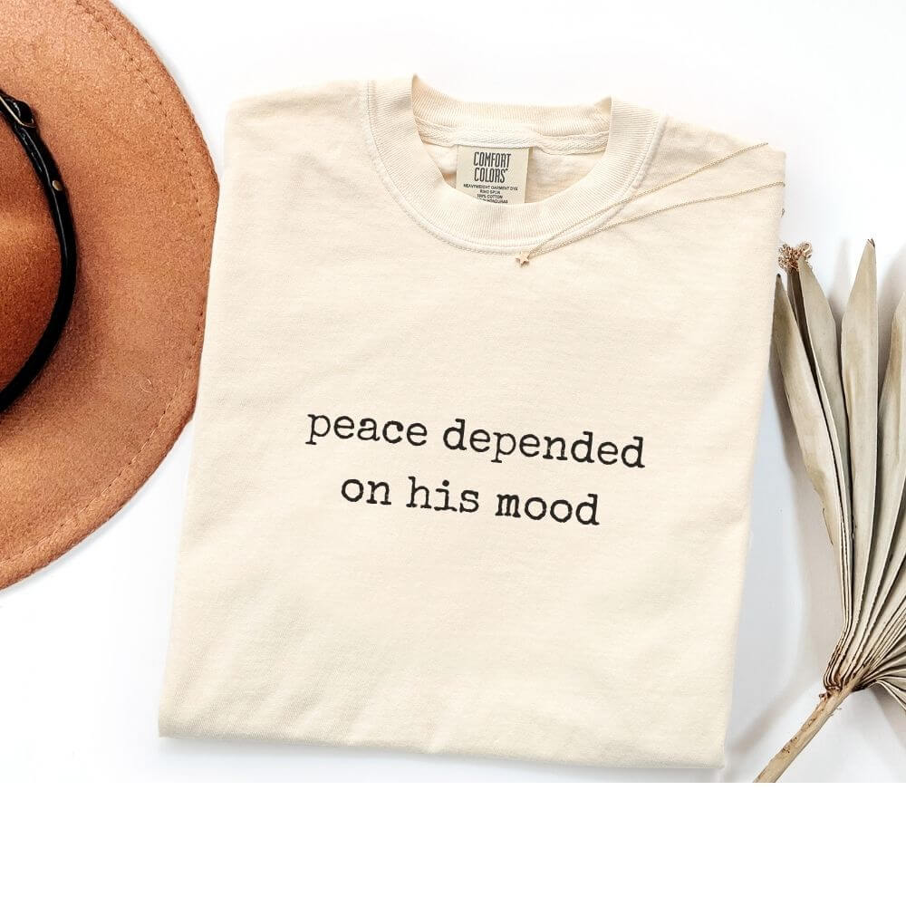 peace depended on his mood
