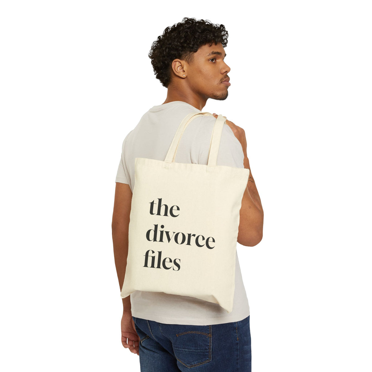 The Divorce Files Canvas Tote Bag | Funny Divorce Gift